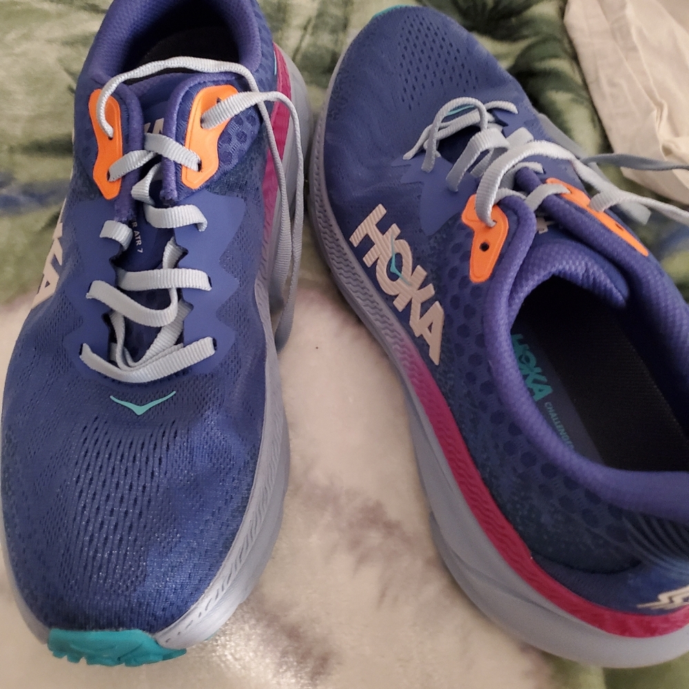Hoka Challenger 7 Running Shoes - Evening Sky/Drizzle W9.5B